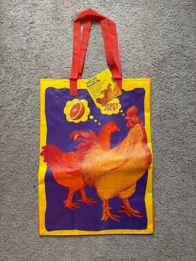 NWT Rare Trader Joe’s Orange Chicken Reusable Tote Bag